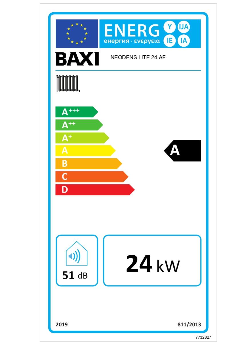 CALDERA DE GAS BAXI NEODENS LITE 24 - 3