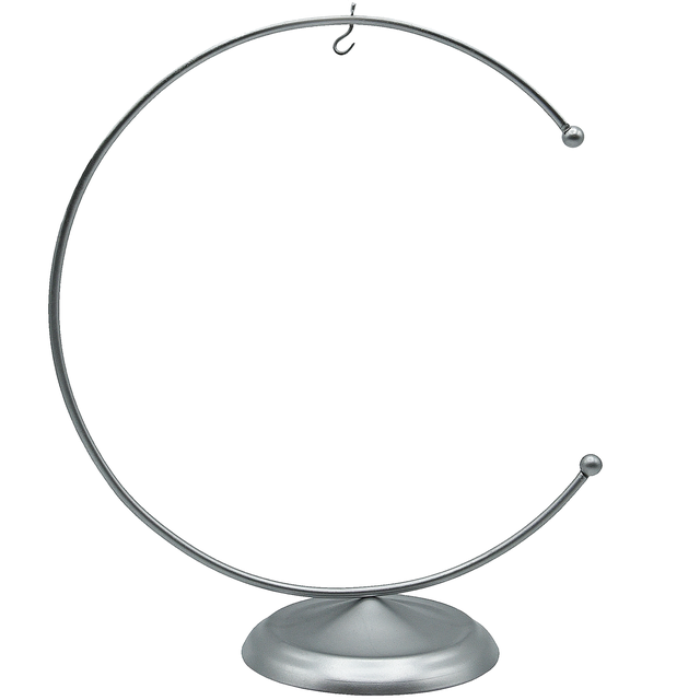 Stojak metalowy na bombkę 15cm mix