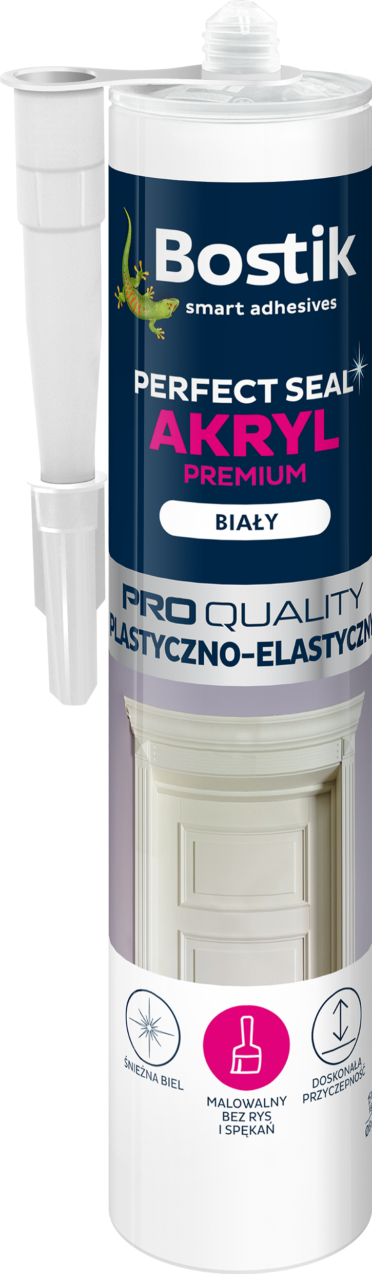 Akryl plastyczno-elastyczny Perfect Seal biały 280 ml Bostik