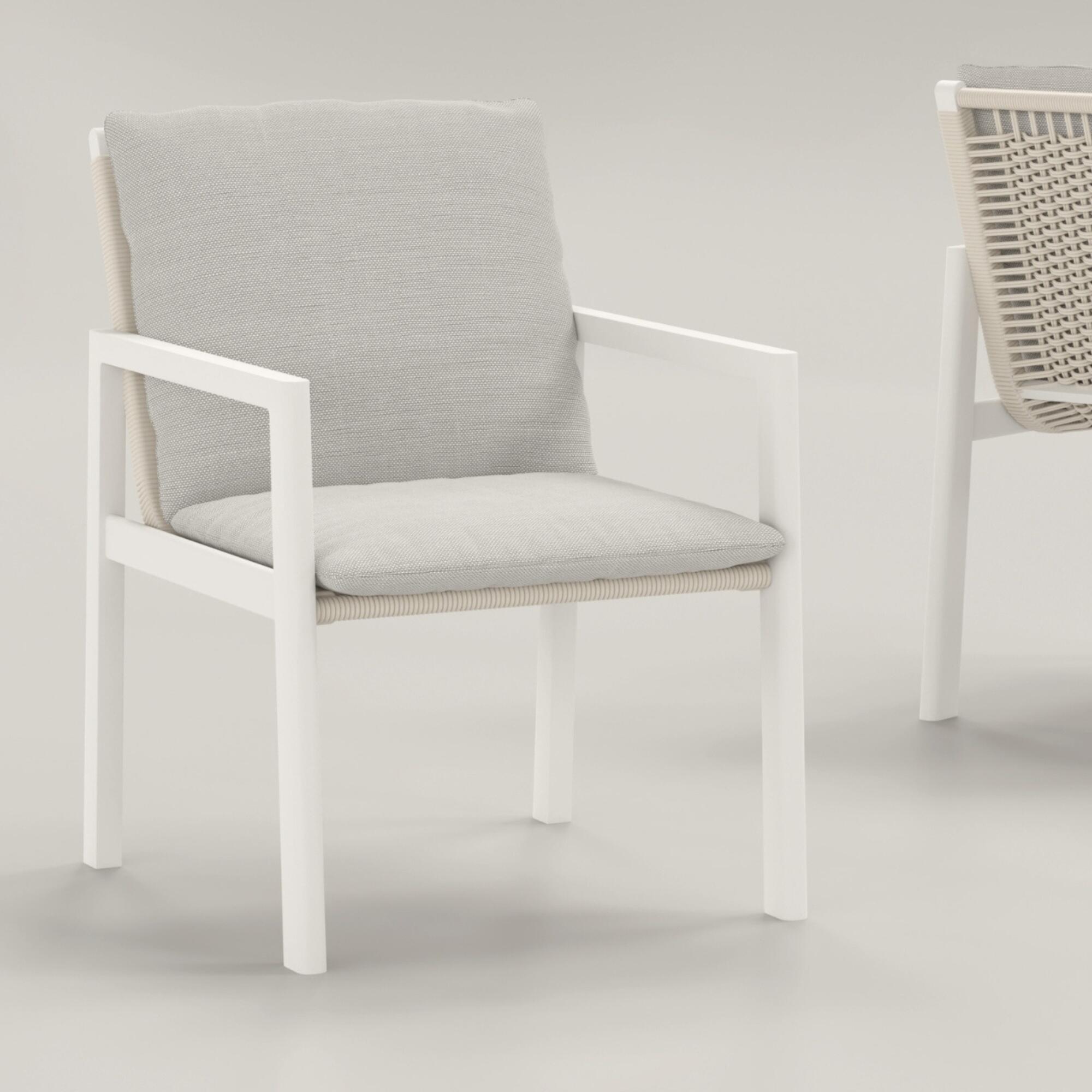 Conjunto de muebles de jardín de aluminio  para 6 comensales - 3