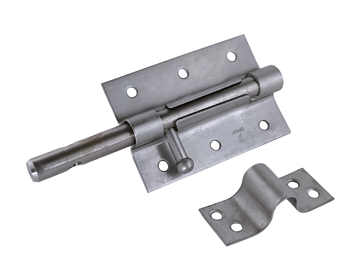 Cerrojo acero inox. 100 mm