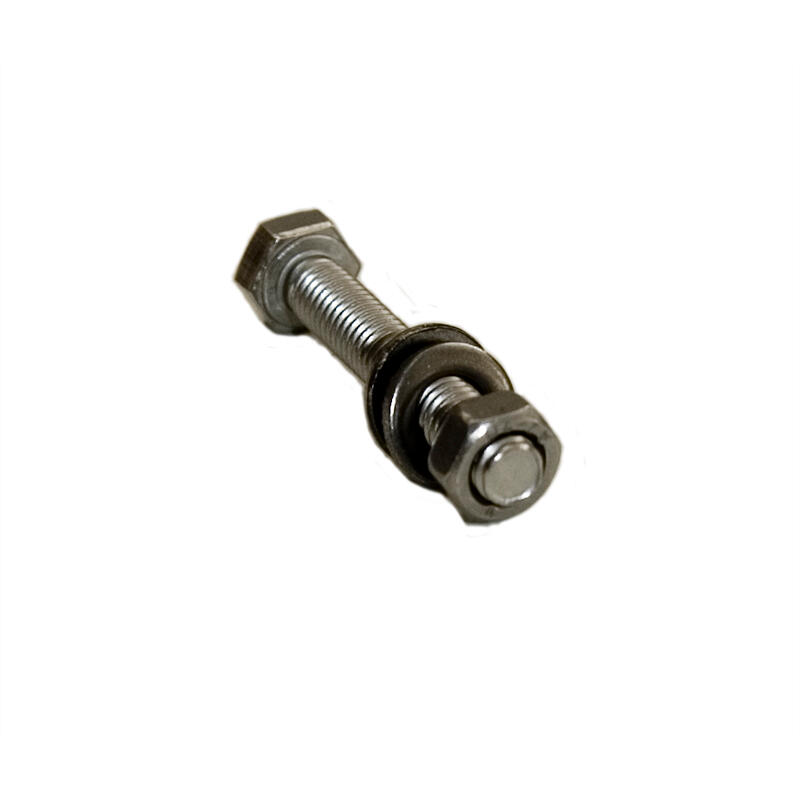 Pack de 15 tornillos m6x40 mm inox a2 con tuerca y arandela