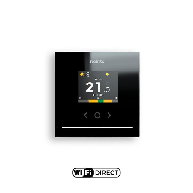 Termostato digital táctil genius 3680 w preto 8,6x8,6x6,45 cm