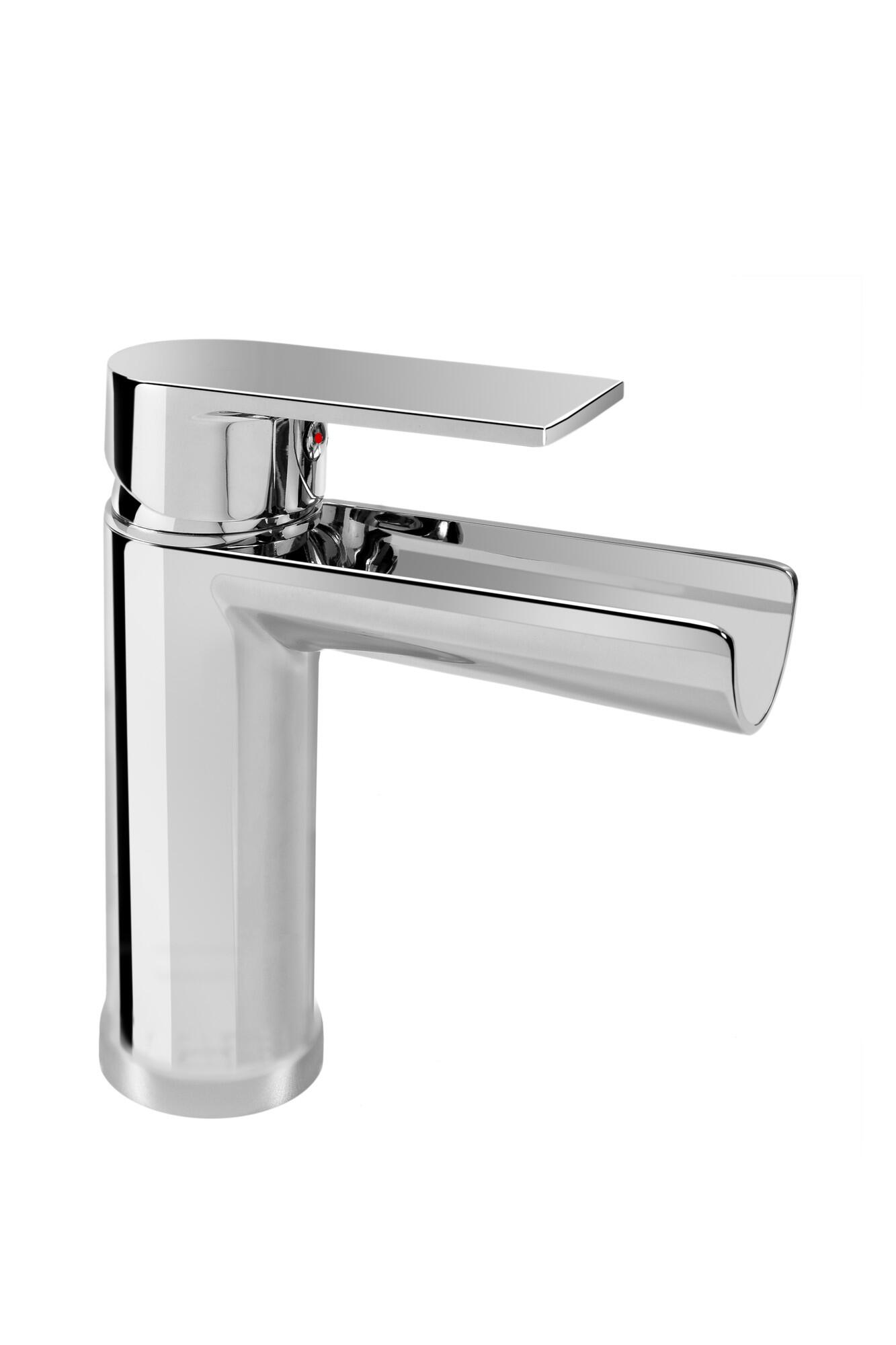 Cascada  Grifo De Lavabo Marco Mammoliti Cascato Monomando Caño Cromo. Latón , Leroy Merlin
