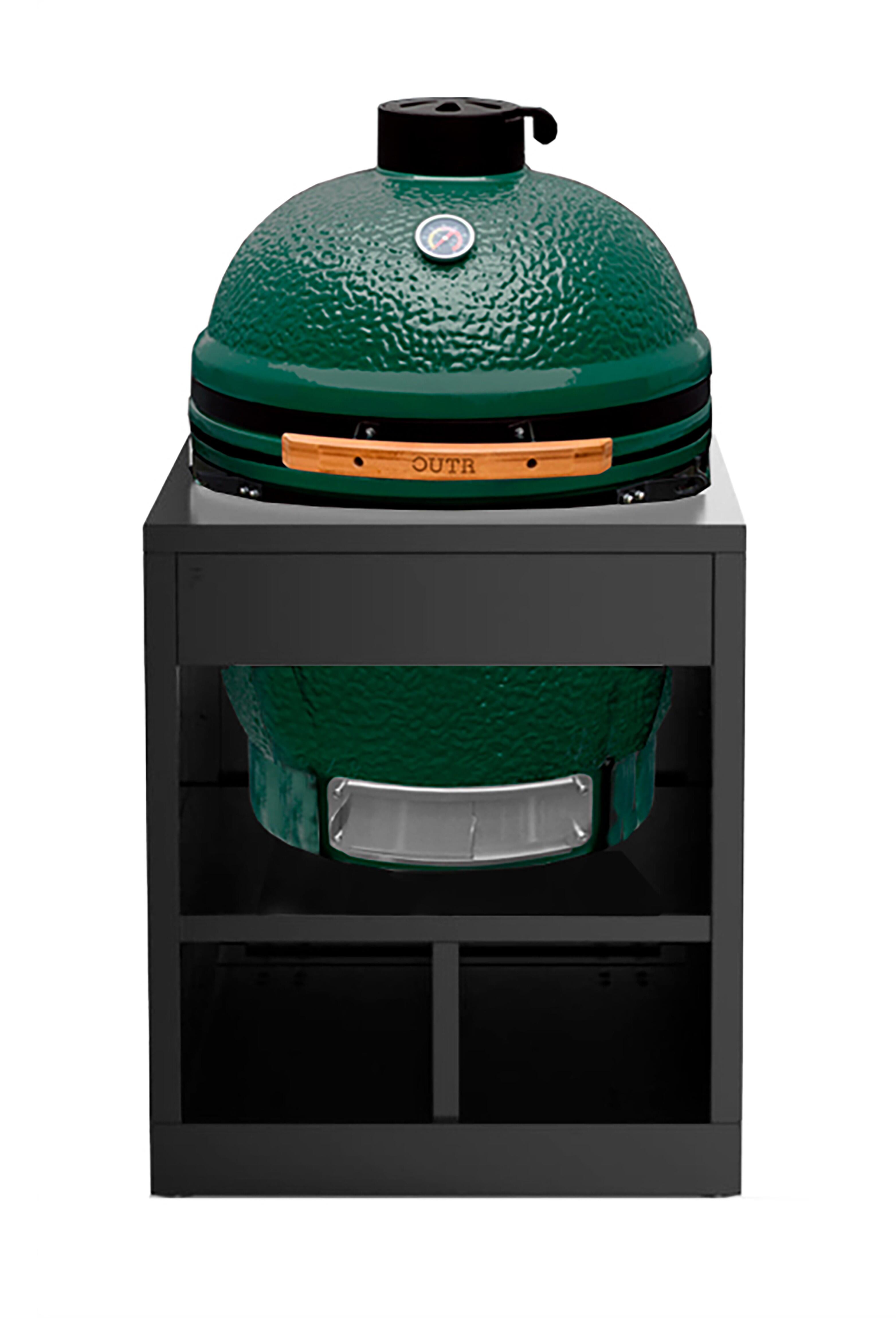 mueble con kamado 55 verde
