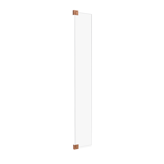 Osłonka do Walk In Swing 30x200 cm profil miedziany Wellneo
