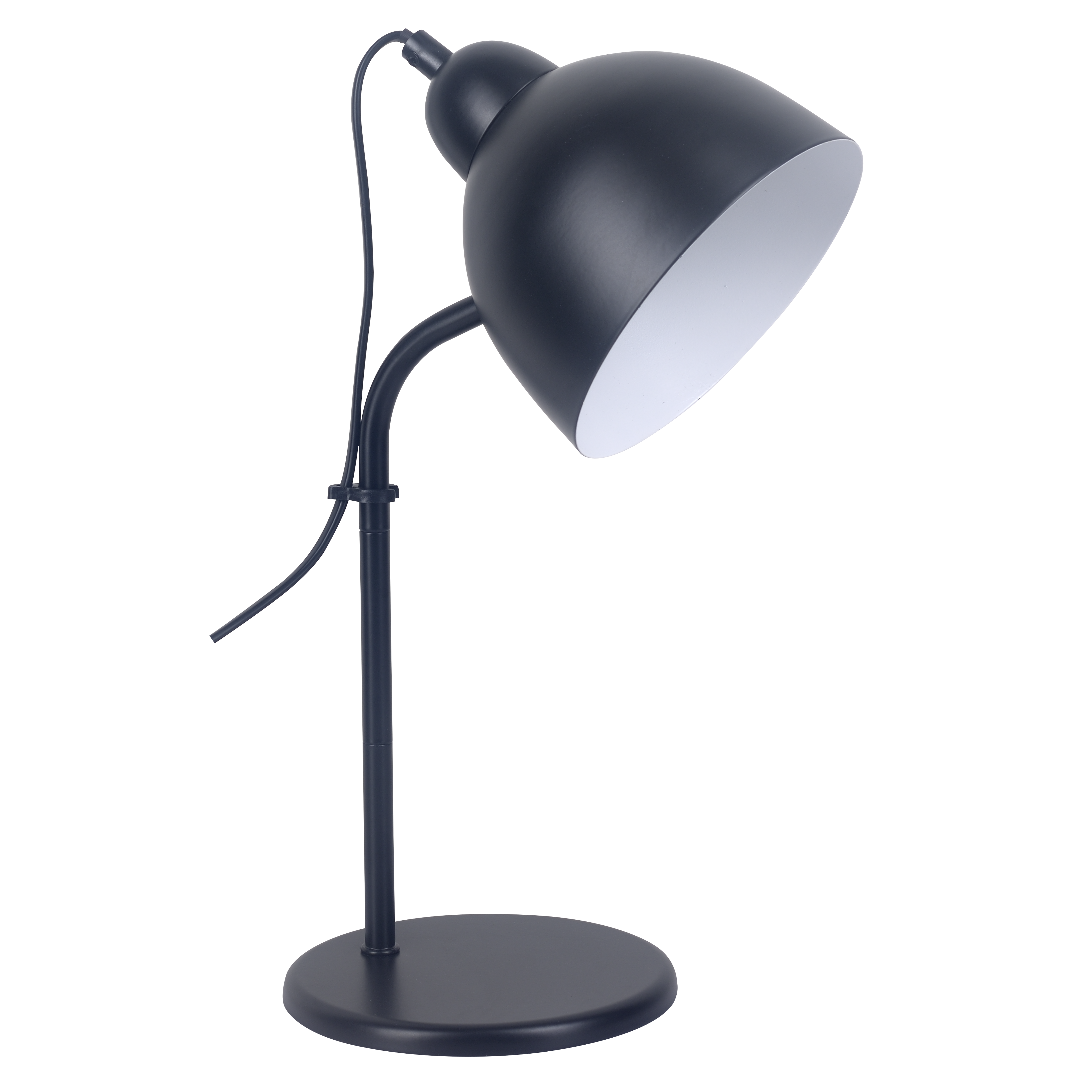 Lampka biurkowa Brel 1xE27 5W czarna KANLUX