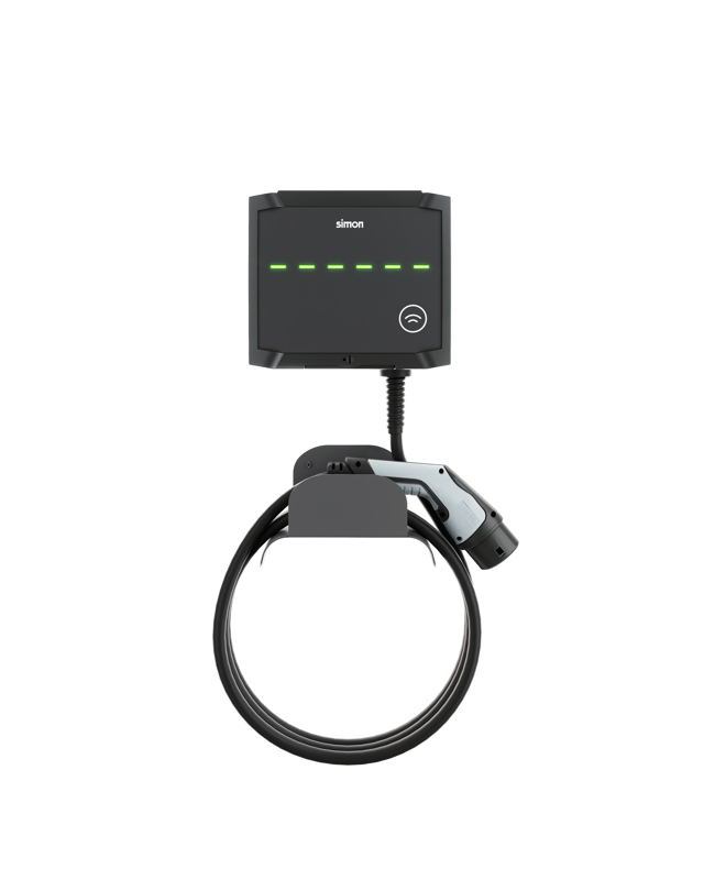 CARGADOR VEHÍCULO ELÉCTRICO MONOFÁSICO 7.4KW SIMON