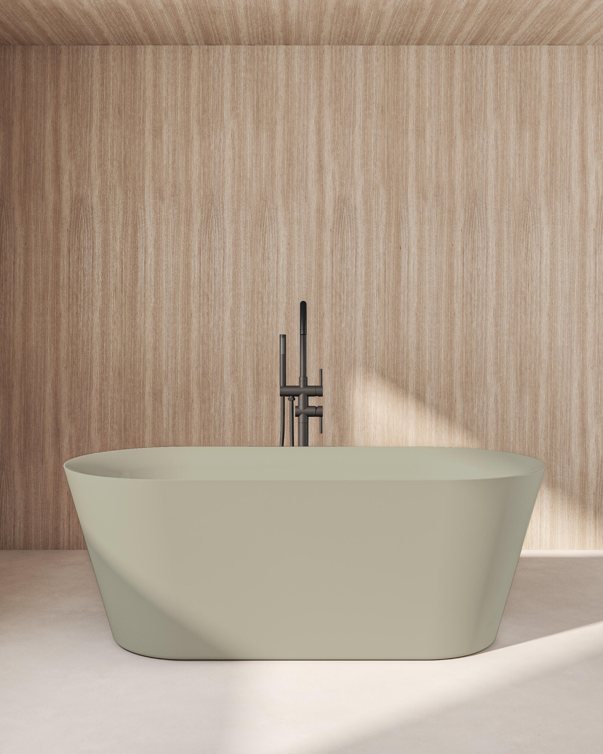 Bañera isla obath cup 150x75 marrón 150x75 cm