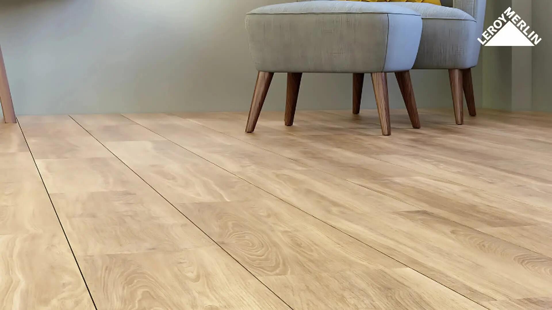 Rodapié porcelánico Ipanema 75x9 cm madera taupe ARTENS - 4