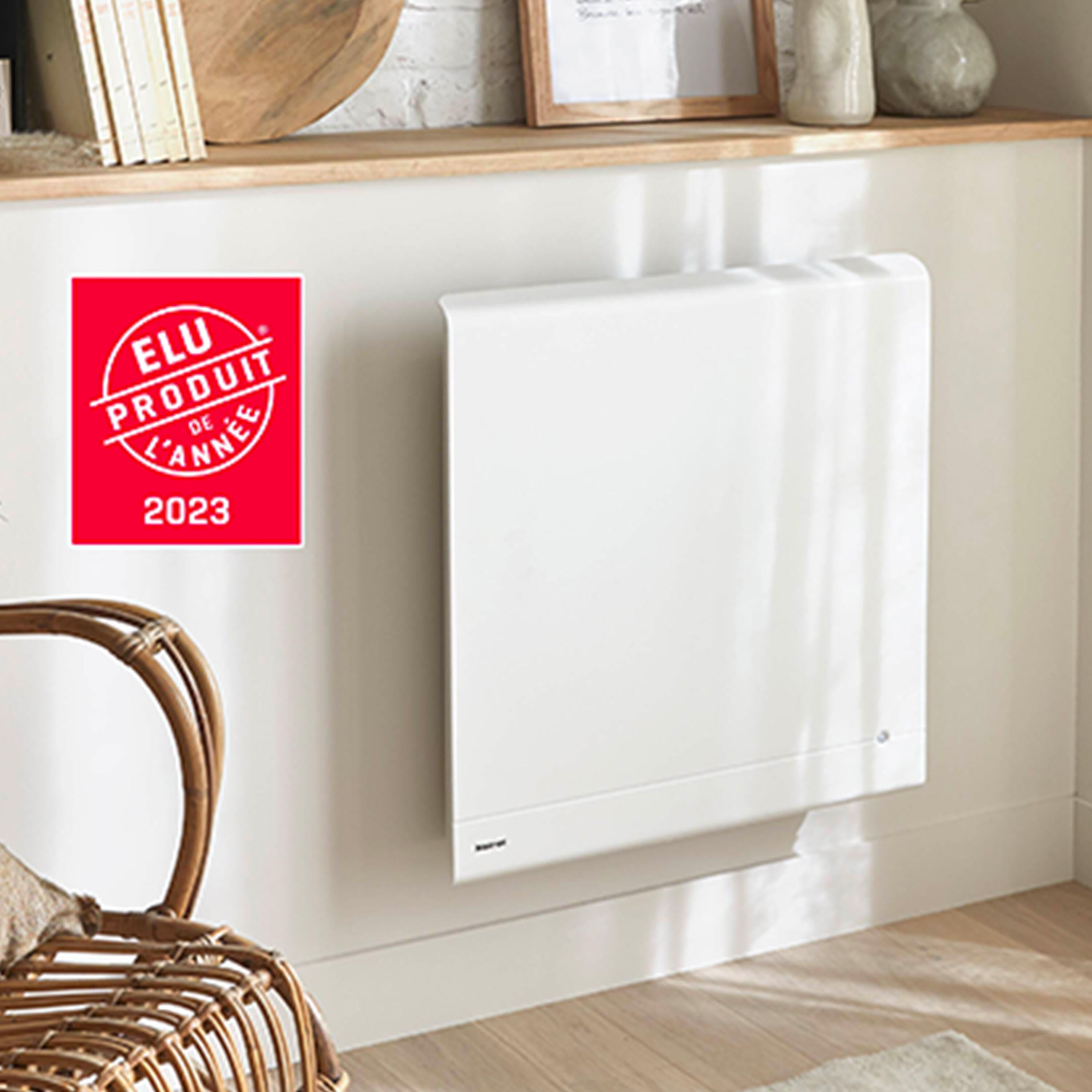 Radiateur électrique connecté blanc - Caldera - Noirot - 2