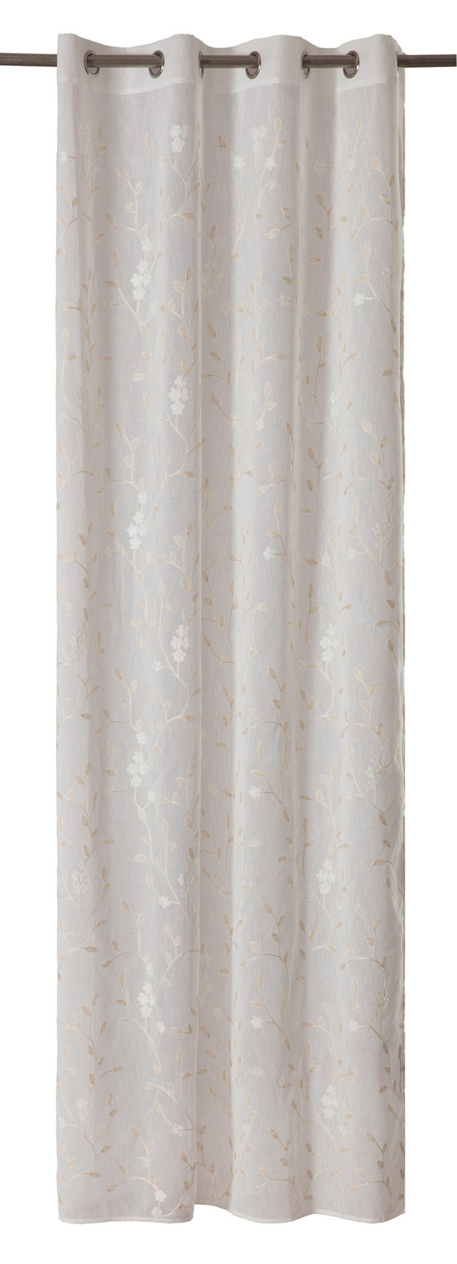 Tenda Denise beige, occhiello 140x280 cm