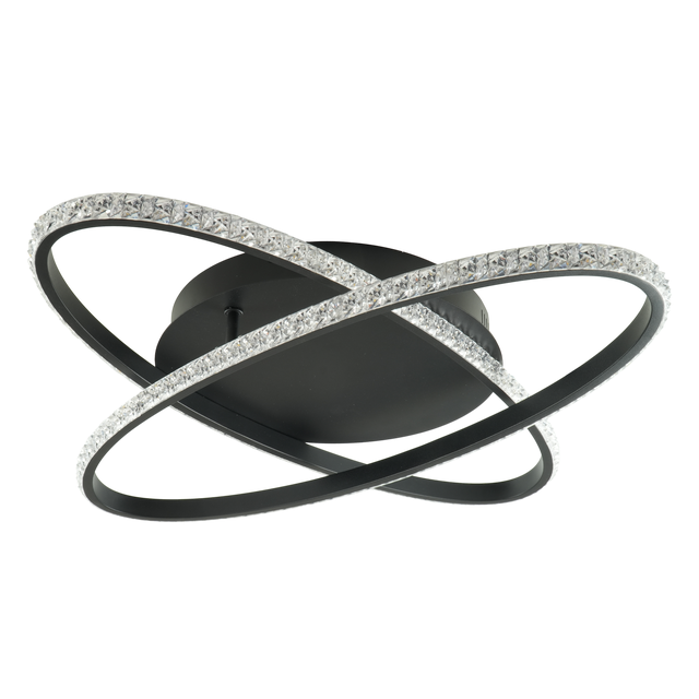Lampa sufitowa LED Diana kryształ GOLDLUX