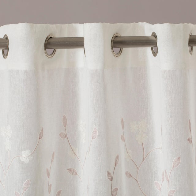 Tenda Denise malva, occhiello 140x280 cm