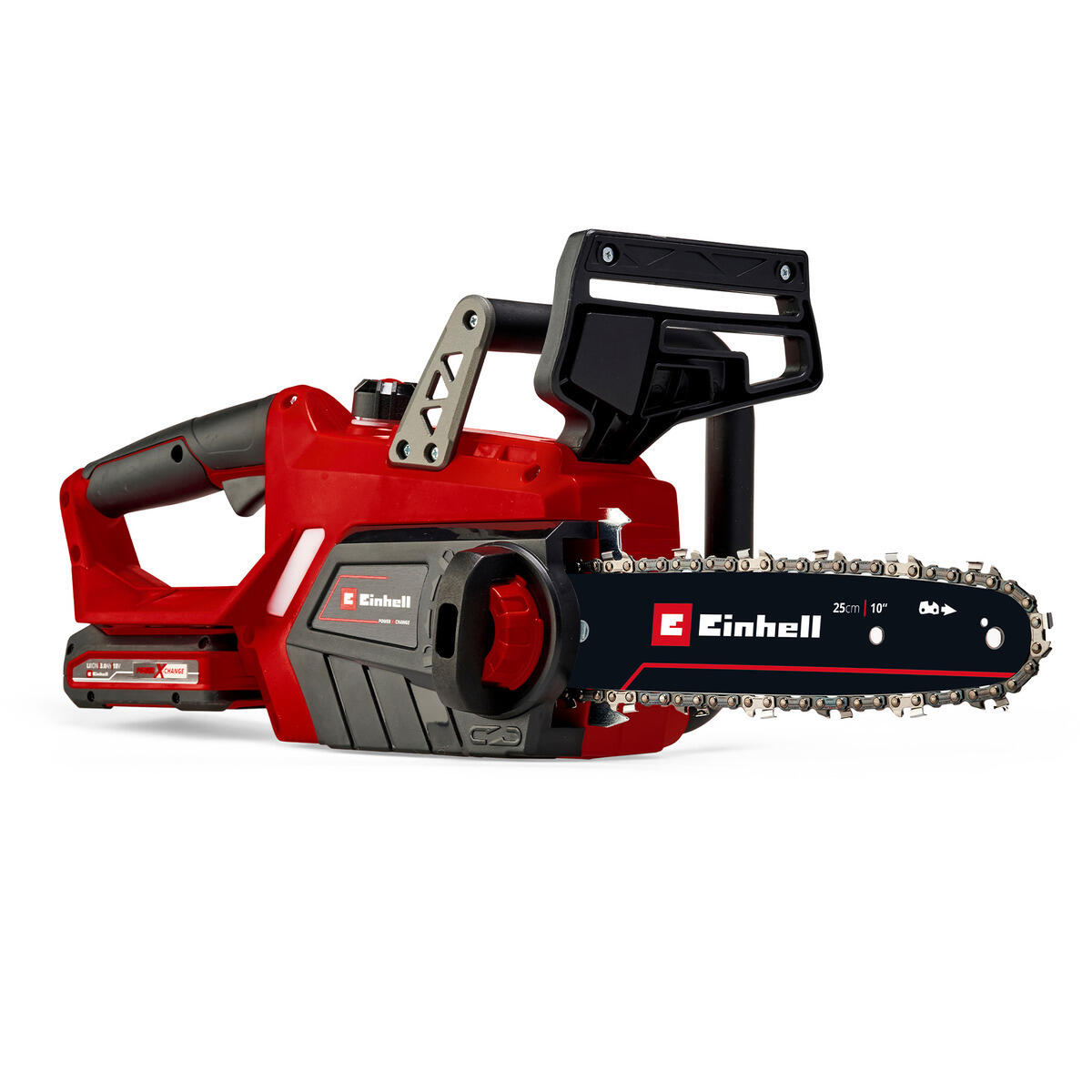 Motosega a batteria EINHELL GE-LC 18/25-1 Li Kit Power X-Change 3Ah 18V barra da 25 cm, 1 batteria inclusa - 7