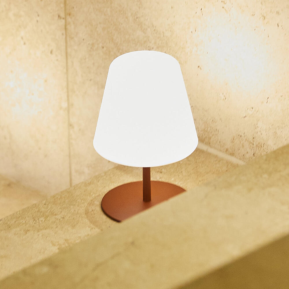 Lampe LED rechargeable USB, 110 lm, variations blancs, terracotta, Twins LUMISKY - 2
