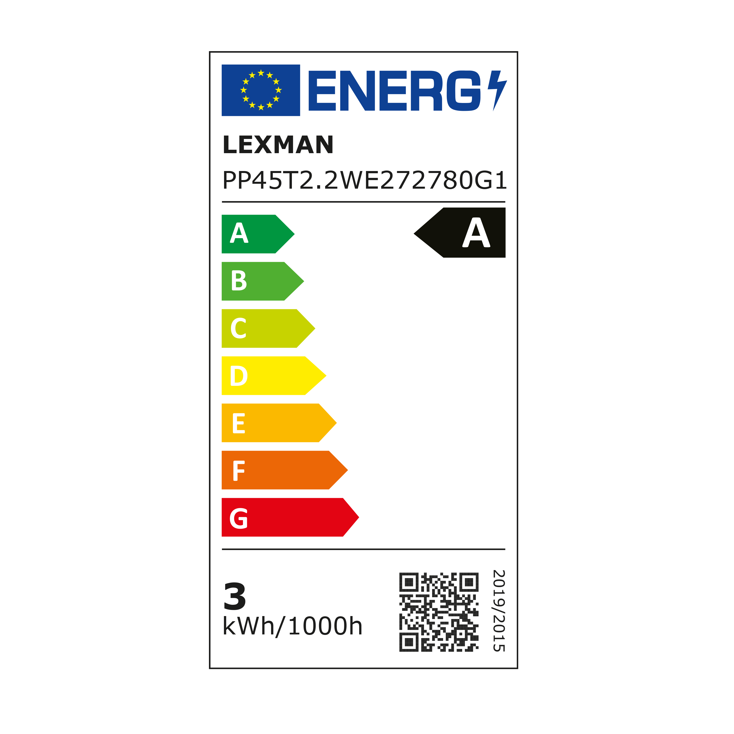 Ampoule led, sphérique E27, 470lm, classe énergétique A, blanc chaud, LEXMAN - 6