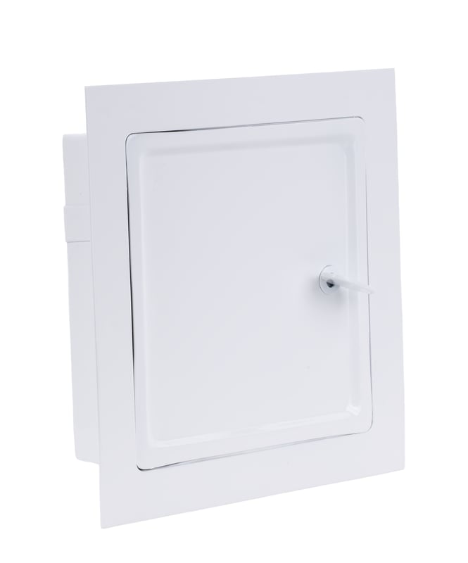 Zdjęcia - Akcesorium kominkowe NORDFlam Drzwiczki rewizyjne kominowe białe 140x140 cm