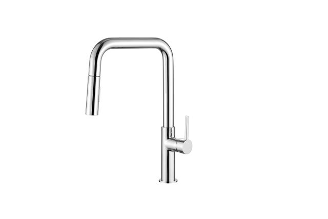 Grifo de cocina monomando Como cromo 38.5 cm de altura total