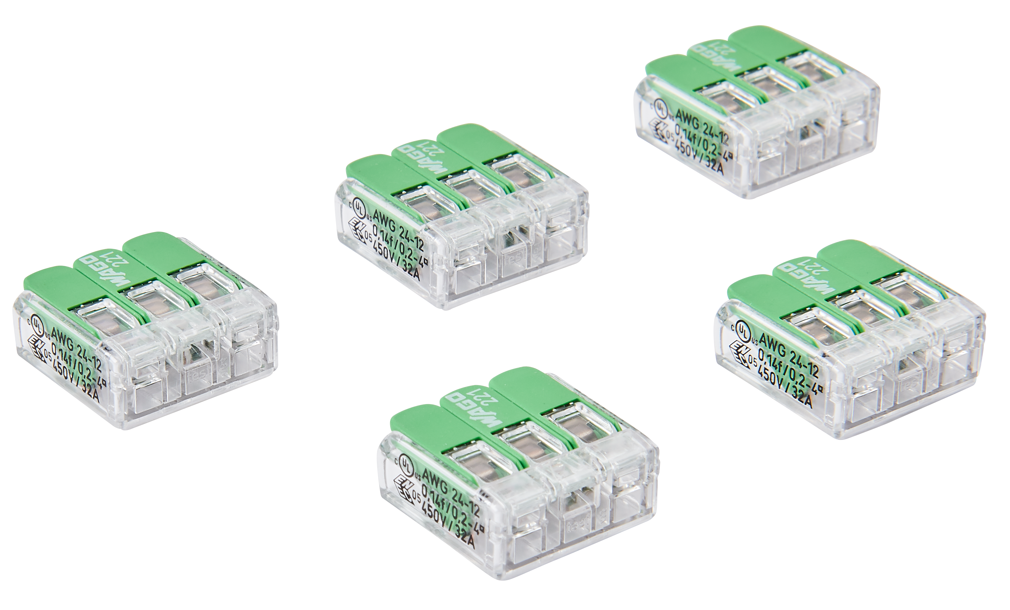 Szybkozłączka uniwersalna 3 x 4 mm Eco 5 szt. Wago