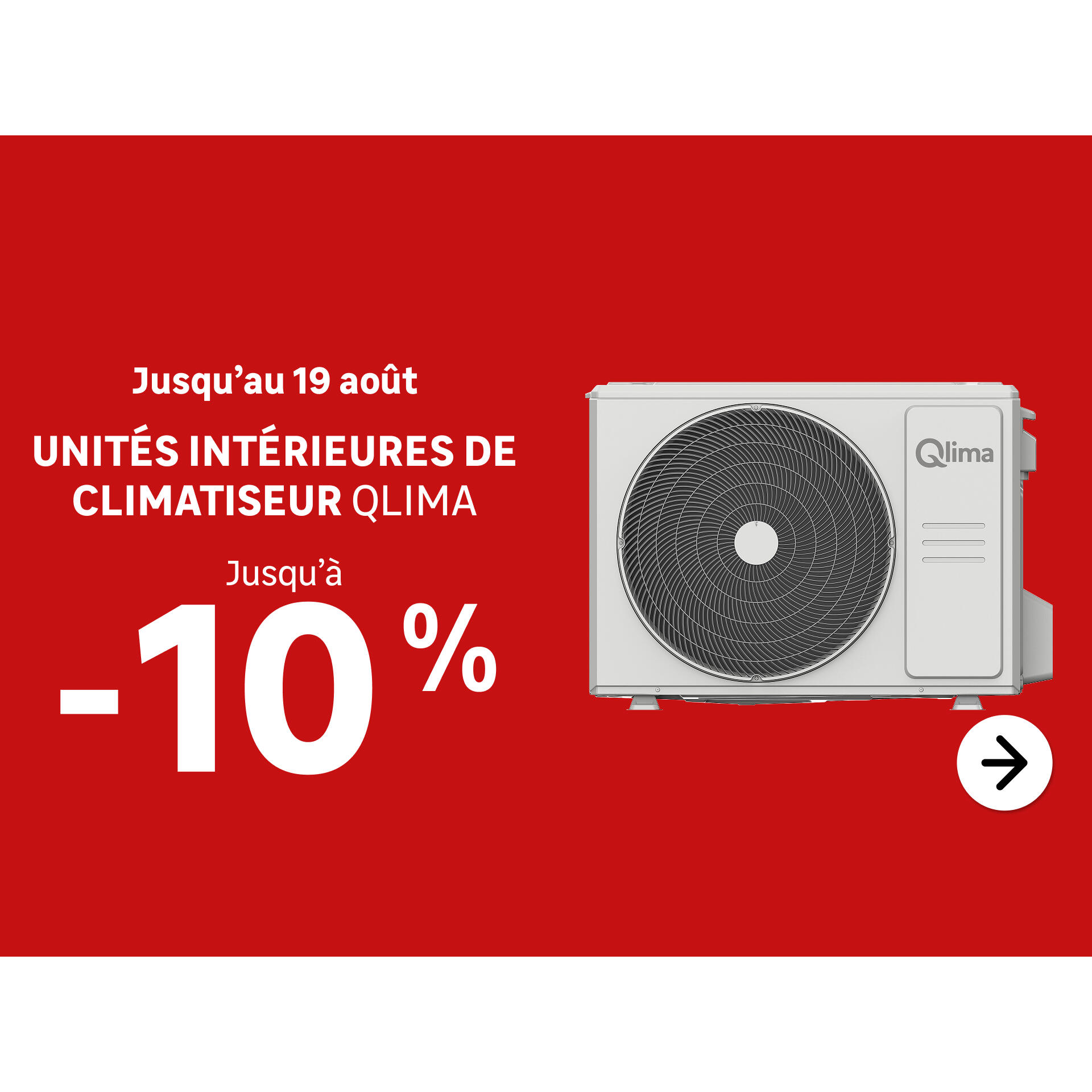 Jusqu'à 10 sur les unités intérieures de climatiseur QLIMA Leroy Merlin — free download
