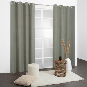 ATMOSPHERA - Set Di 2 Tende Oscuranti Grigio Tortora 135x240 Cm - Per Interni, Effetto Total Blackout - 3