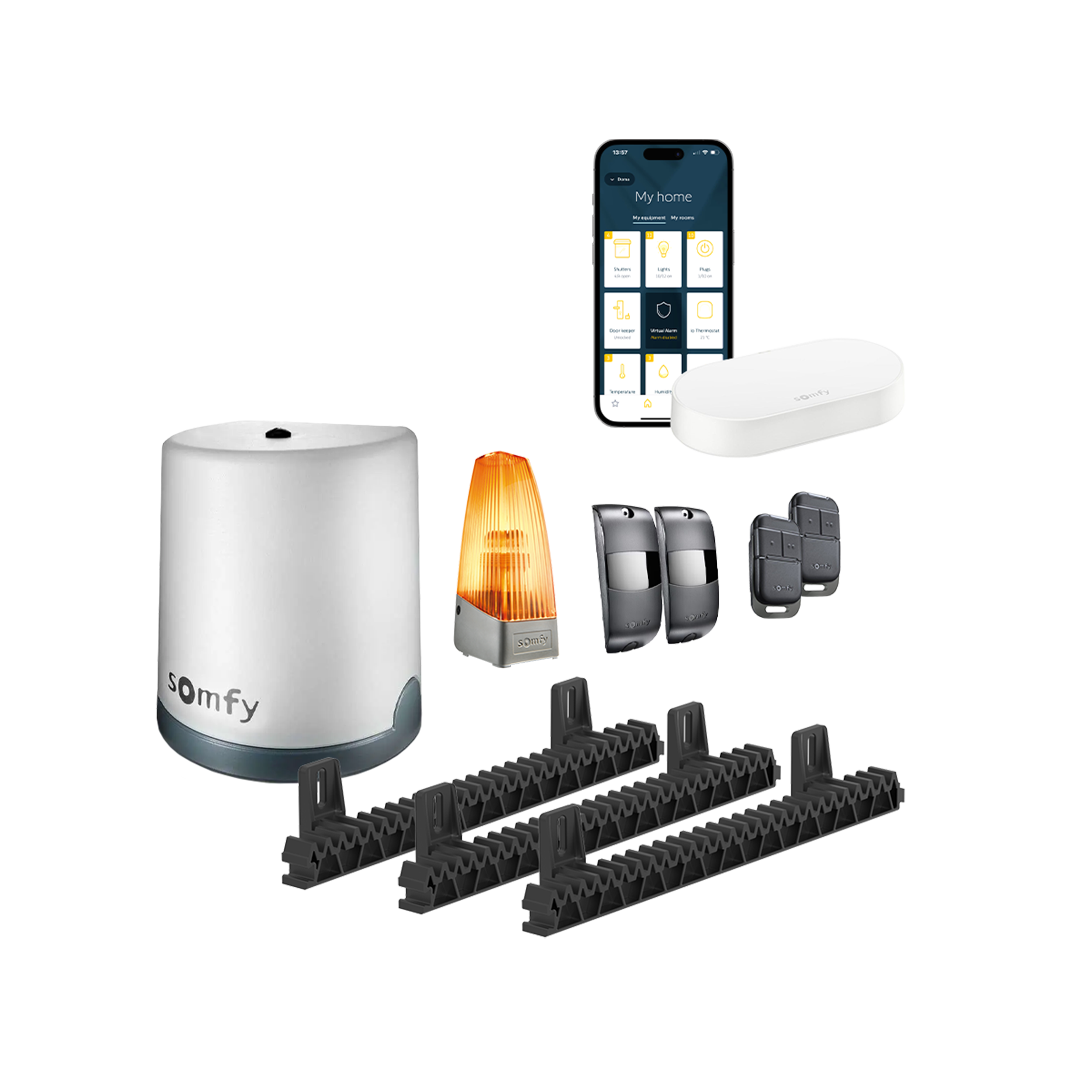 Napęd bramy przesuwnej Somfy Freevia Essential 120W