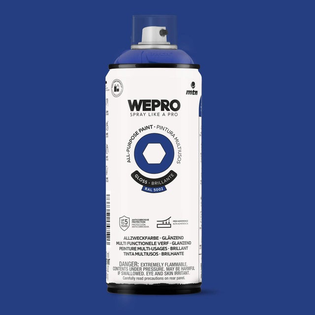 Spray WEPRO MTN ral-5002 400ml azul velvet