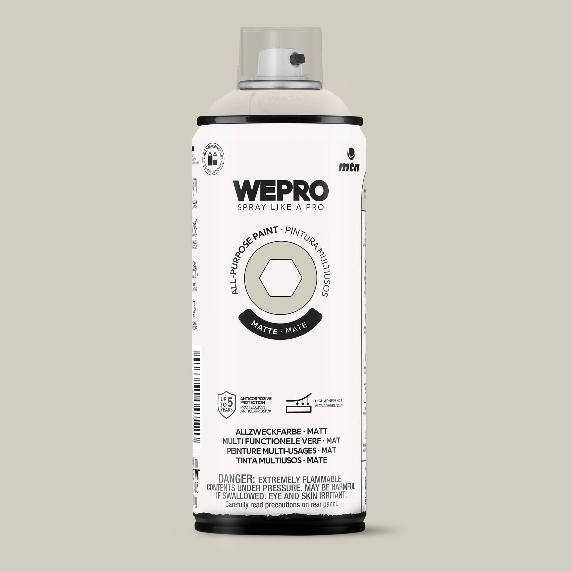 Spray WEPRO MTN 400ml gris napa | Leroy Merlin