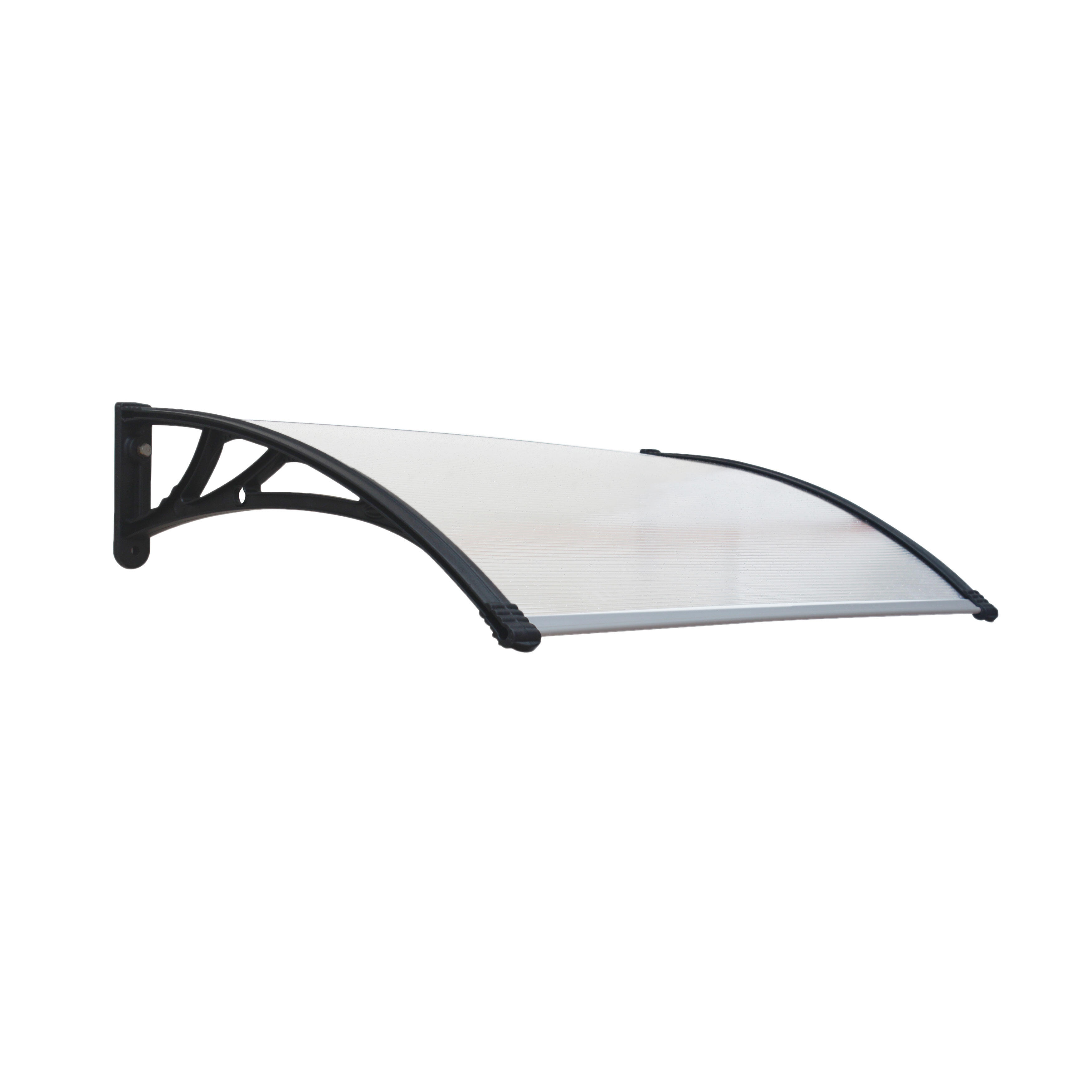 Marquise de Policarbonato Easy Black de 150x80 cm SMARTSUN - 2