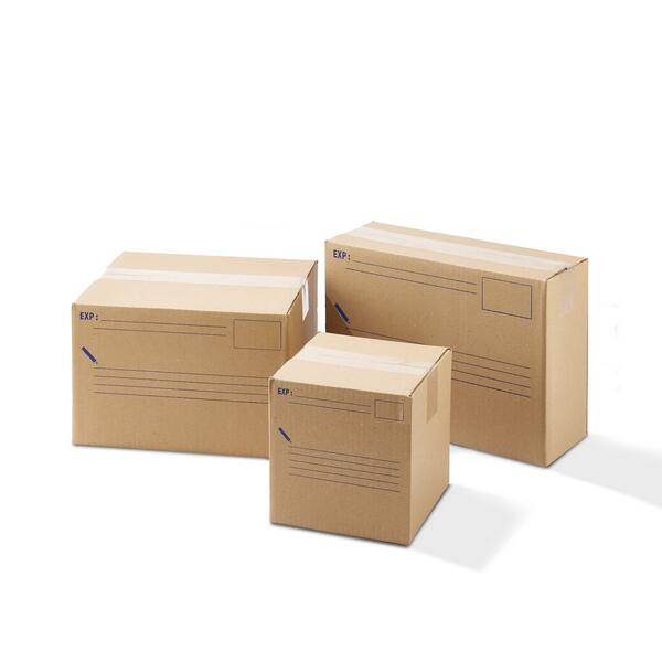 Carton d'expédition MOTTEZ, 15 l, l.25 cm x H.20 cm x p.55 cm - 2