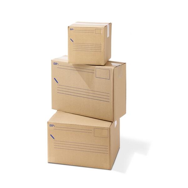 Carton d'expédition MOTTEZ, 15 l, l.25 cm x H.20 cm x p.55 cm - 4