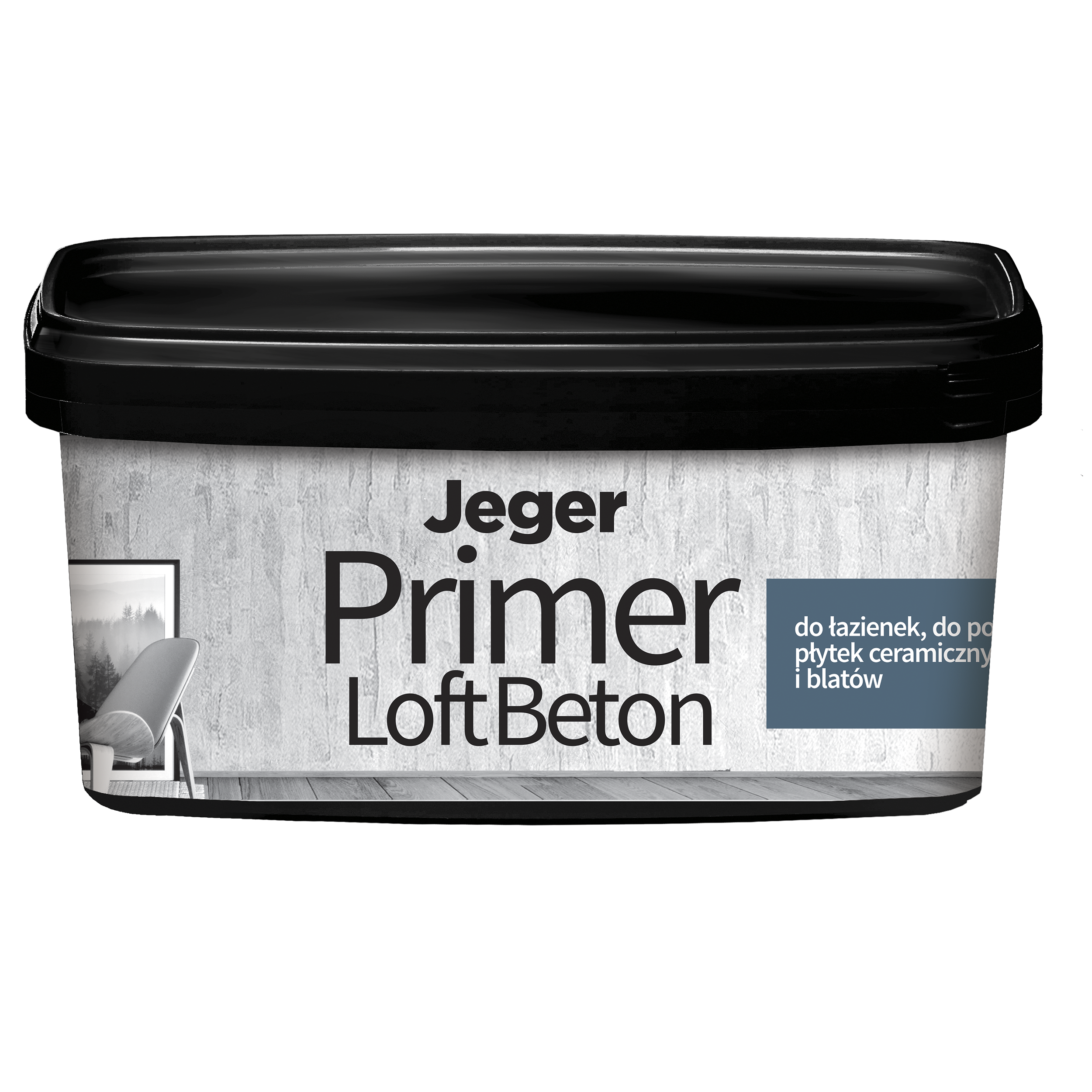 Podkład pod efekt Primer Loft Beton trudne powierzchnie 1 l Jeger