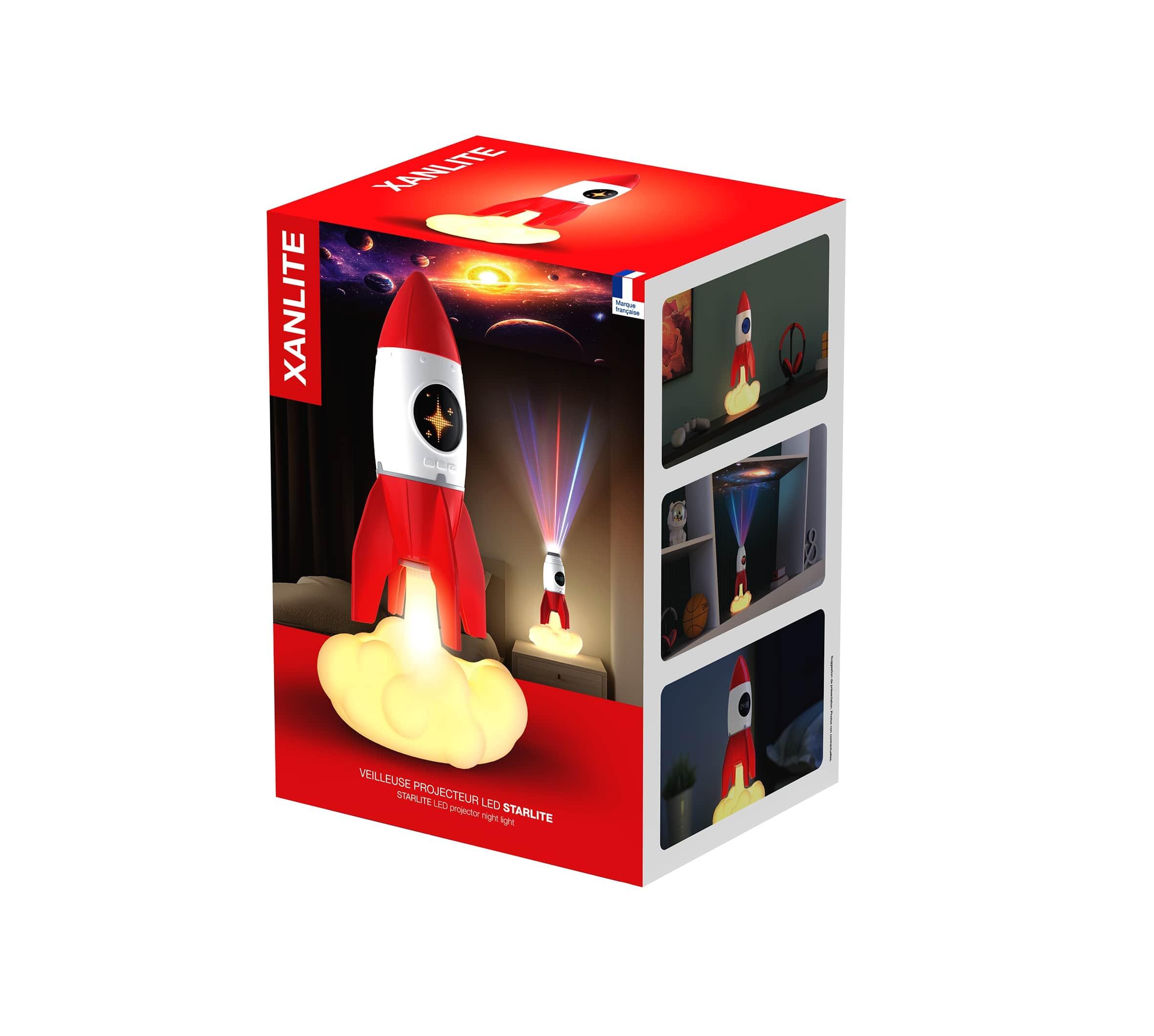 Veilleuse Starlite multicouleur, H.36 cm - 5