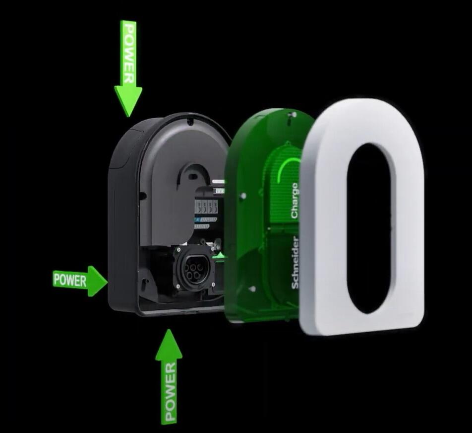 Carregador veículo elétrico SCHNEIDER com cabo 7,4kw 1p+n 5 metros - 6