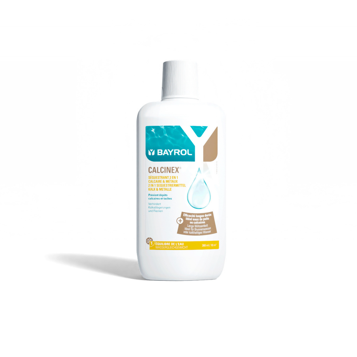 Anti calcaire piscine BAYROL Calcinex, liquide 1 l - 3