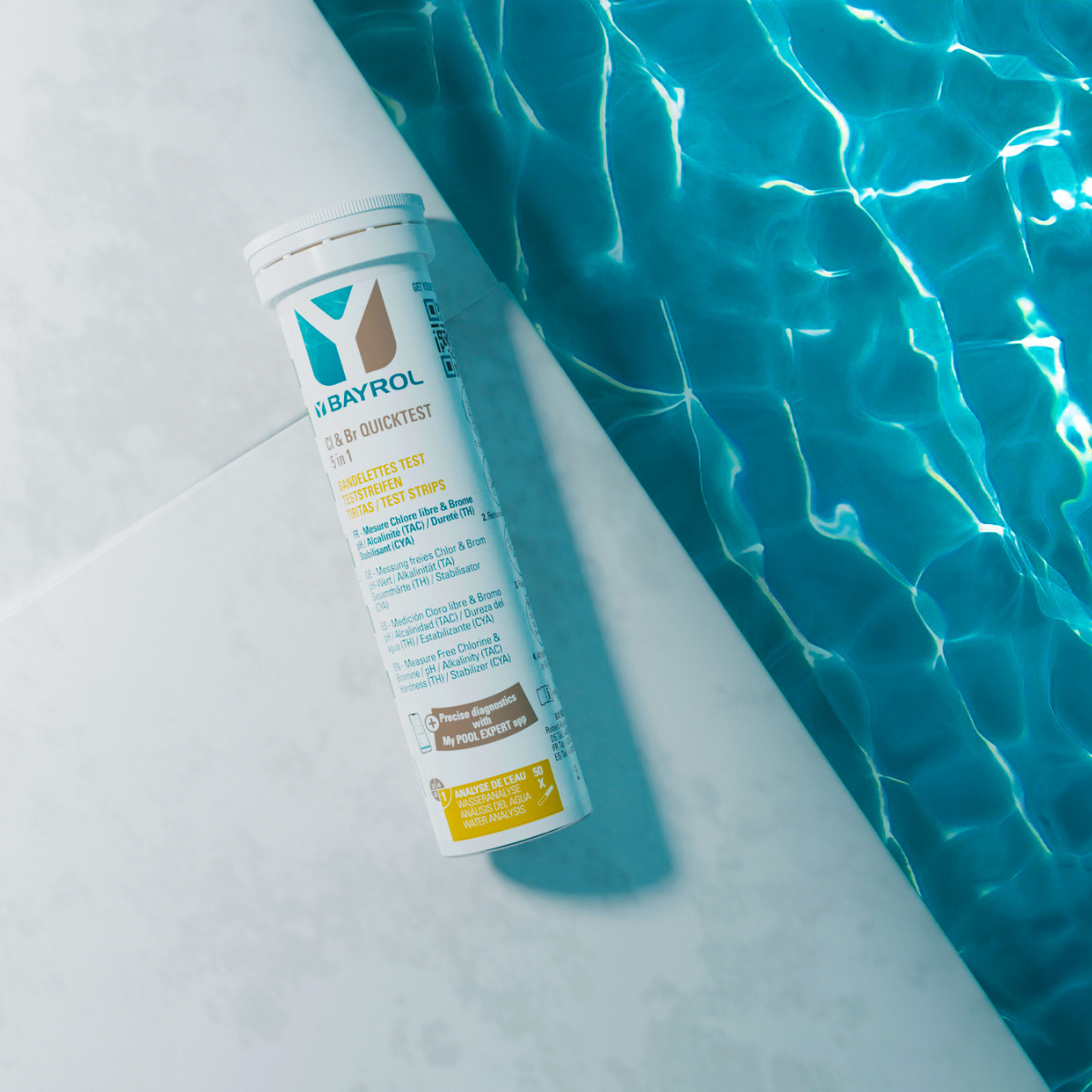 50 Languettes d'analyse pour piscine BAYROL - 2