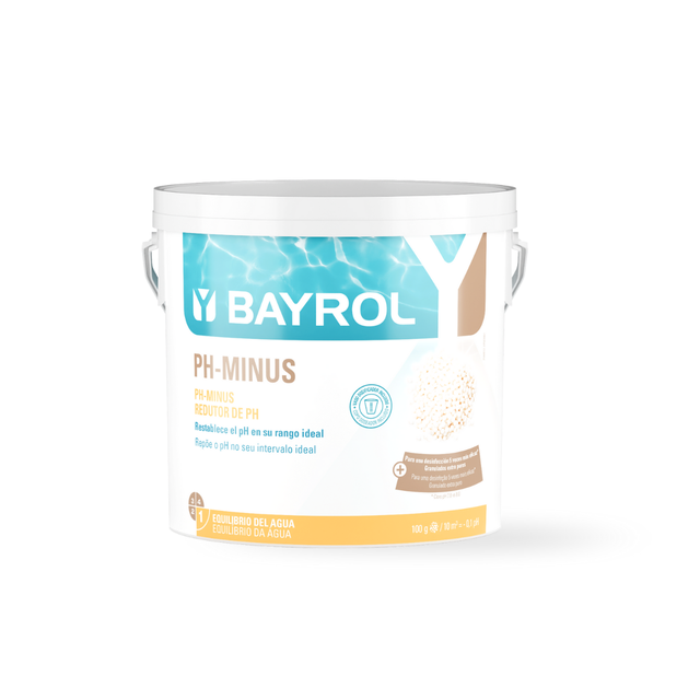 Réducteur de ph piscine BAYROL pH Minus, granulé 6 kg