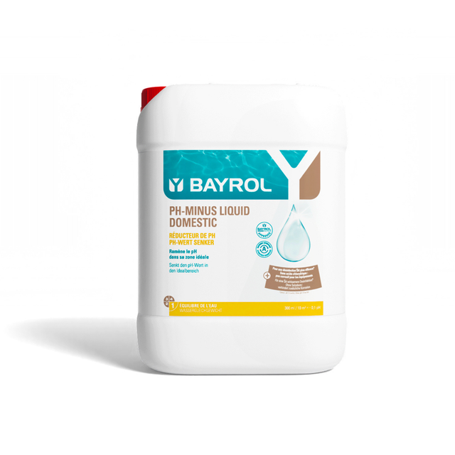 Réducteur de ph piscine BAYROL pH Minus liquide Domestic, 20 l