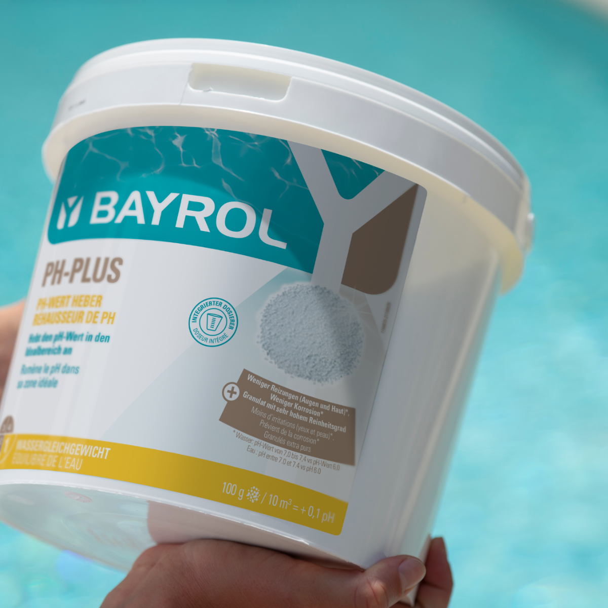 Rehausseur de ph piscine BAYROL pH Plus, granulé 5 kg - 3