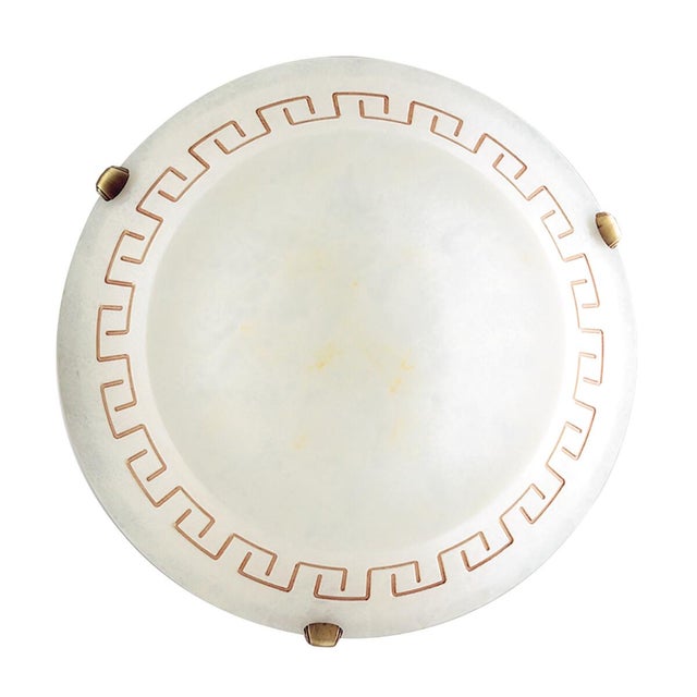 Plafoniera rustico Marmo Ø 30 cm IP20, 1XE27