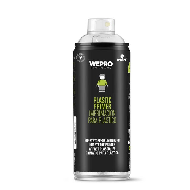 ESPRAY IMPRIMACIÓN PLASTICOS  400ML TRANSPARENTE