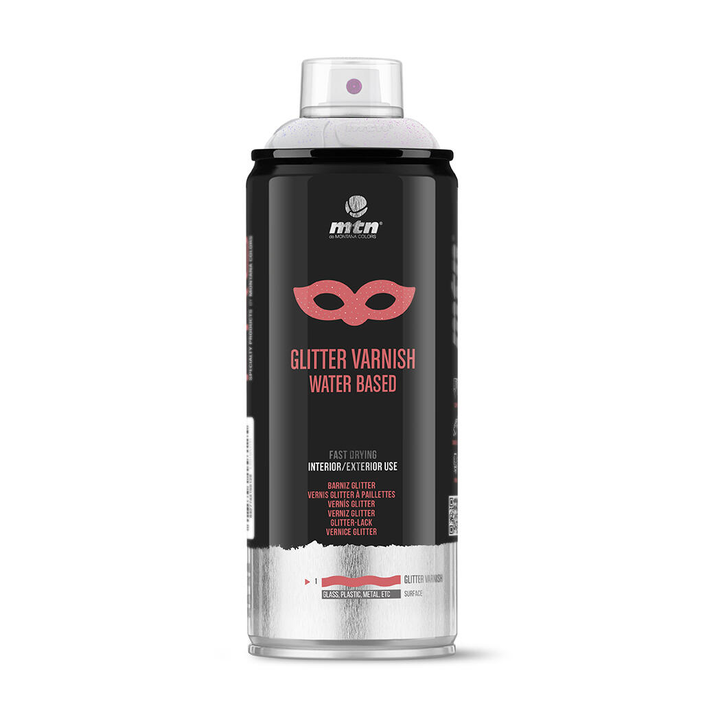 Montana  Spray Barniz Glitter Pro 400Ml Multicolor , Leroy Merlin