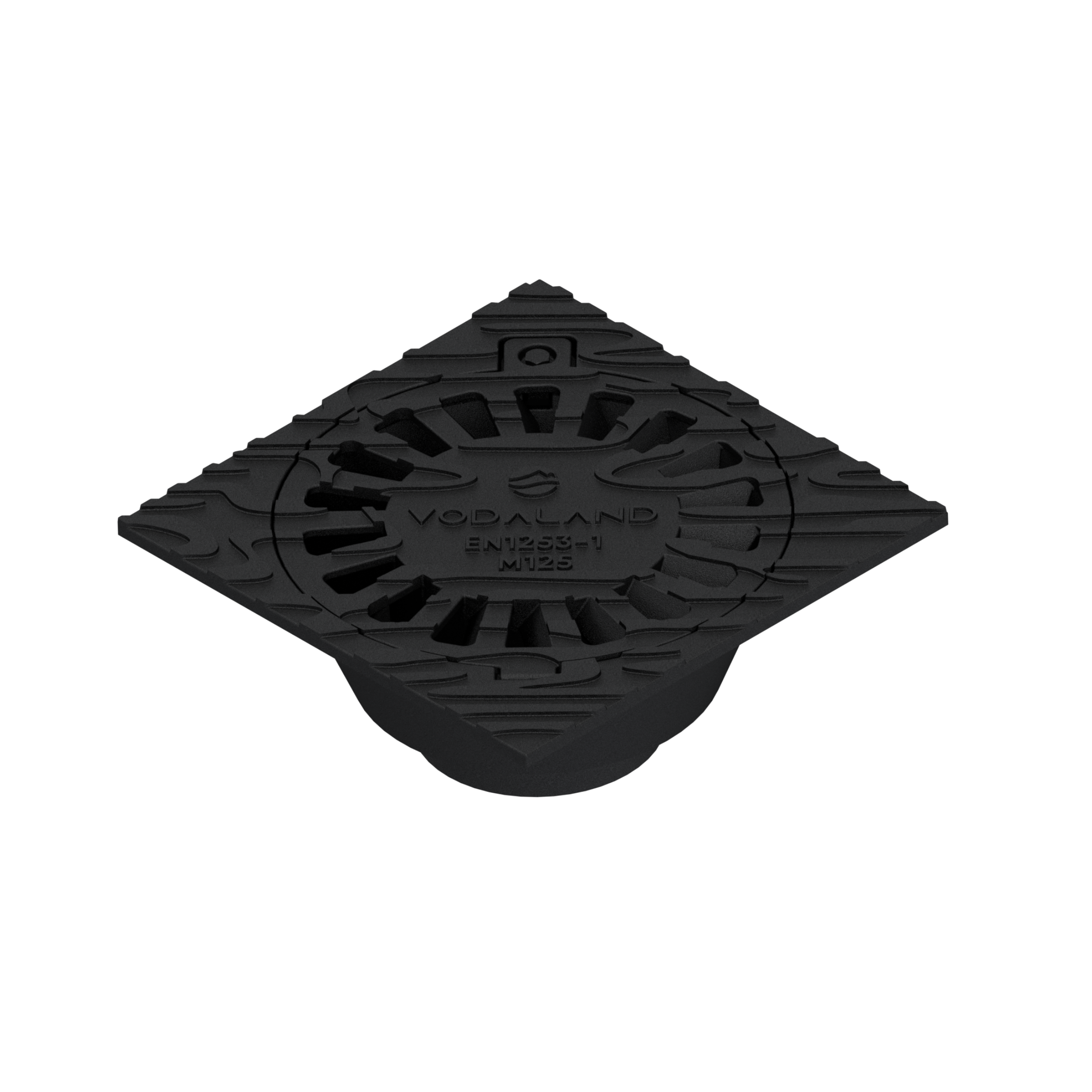 Wpust podłogowy żeliwny 250x250 mm VODALAND