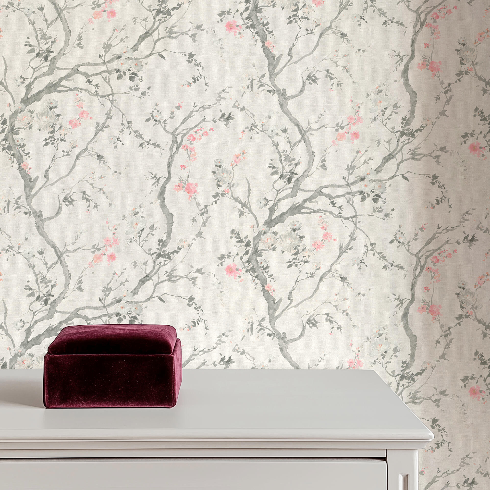 Papel pintado vinilo aplicación cola en pared naturaleza sigapure 295879 multicolor rasch 53cmx10.05m