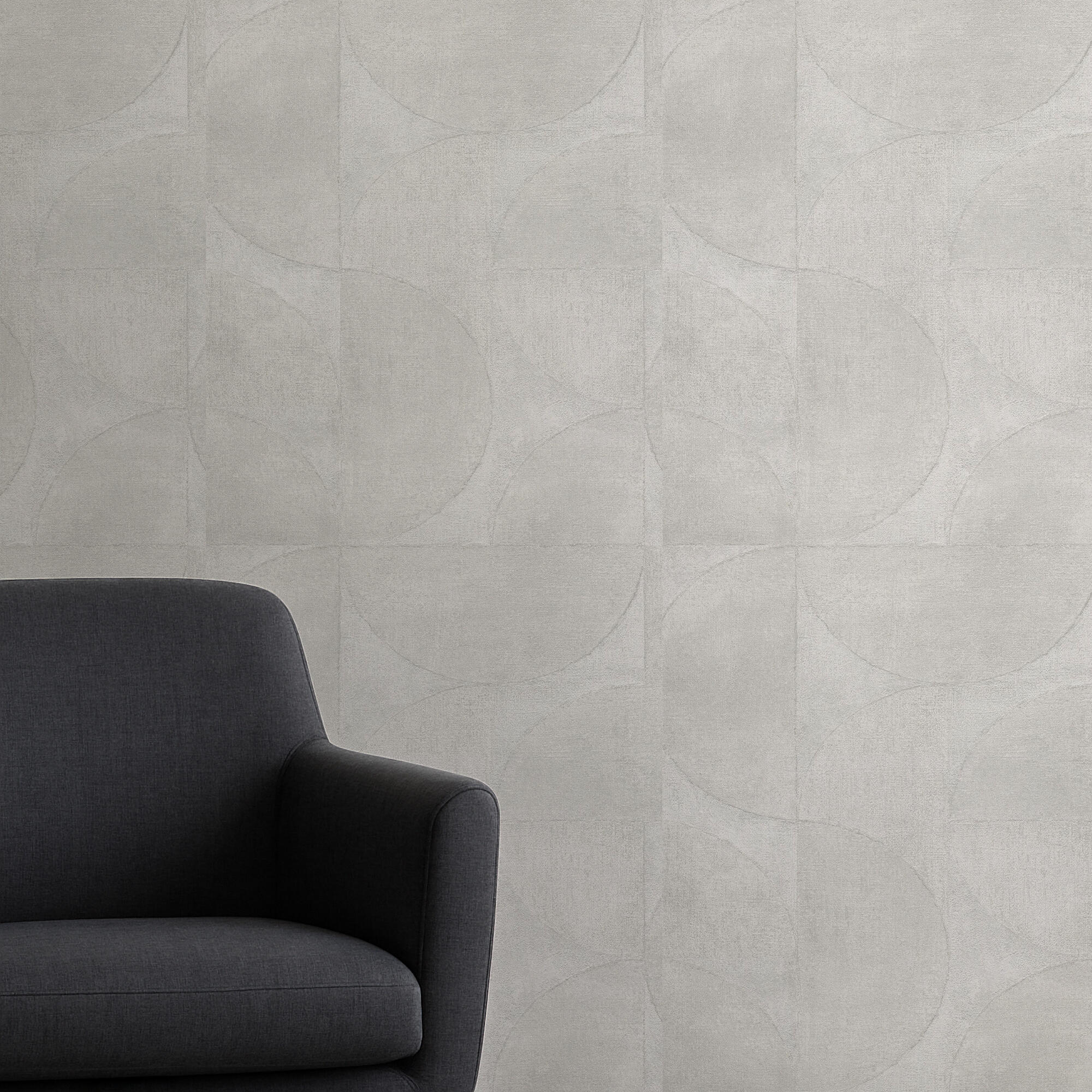 Papel pintado vinilo aplicación cola en pared urban city curvas blanco marburg 53cmx10m lavable