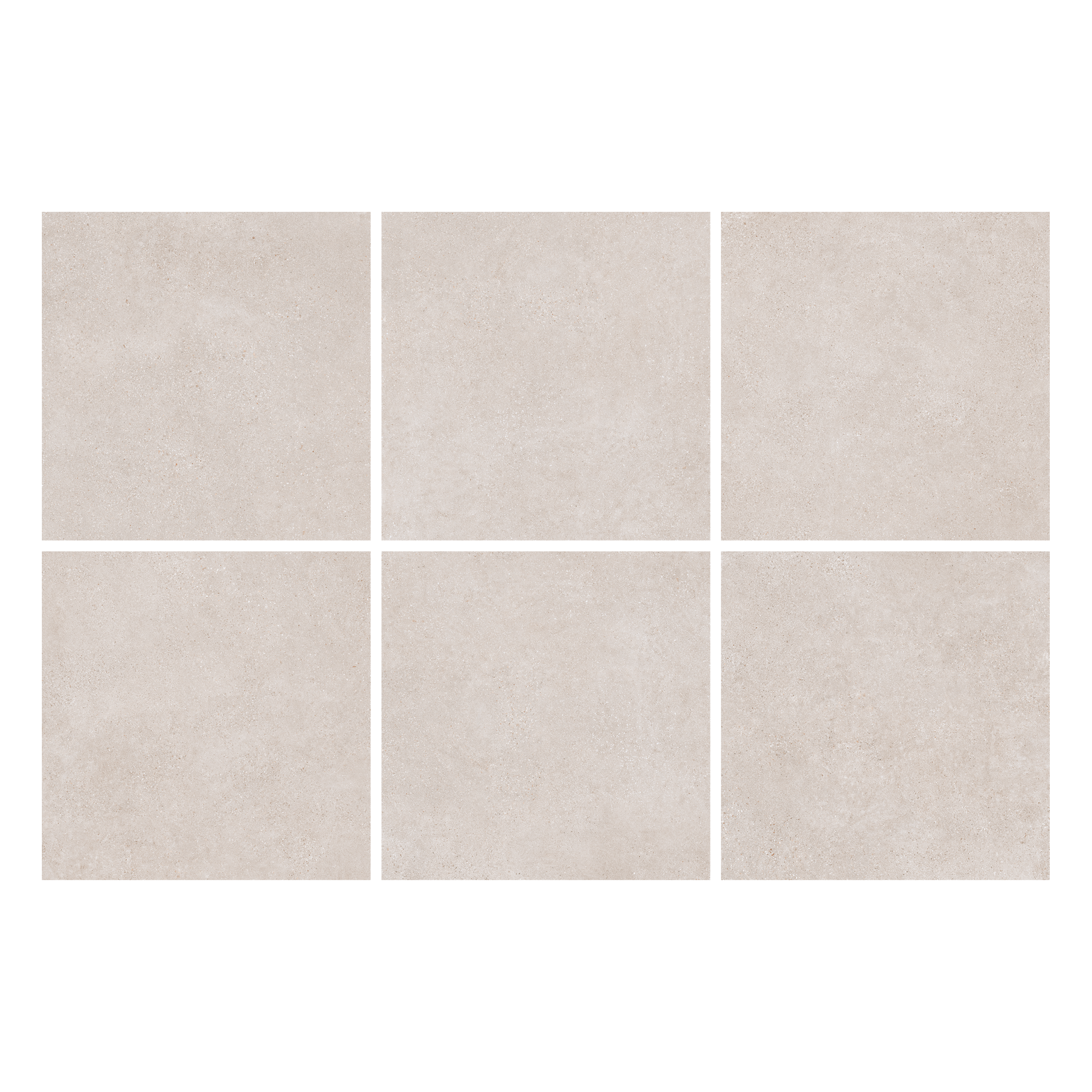 Suelo/Azulejo porcelánico Kirat efecto cemento greige 120x120 cm ...