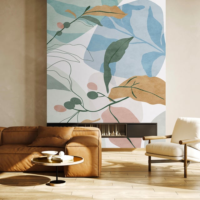Papier peint panoramique intissé Dada art Aicha 190x250 cm
