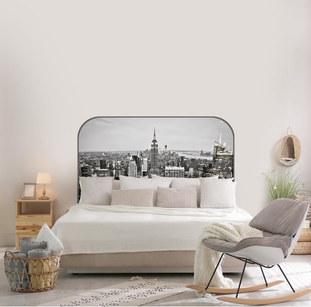 Tête de lit en papier peint, Dada art, Agathe 160x95cm