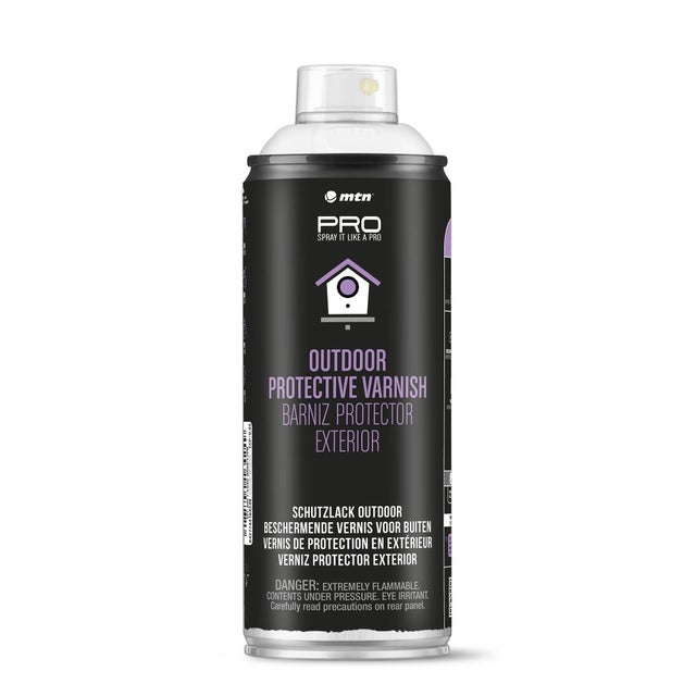 Spray barniz protector exterior satinado WEPRO MTN 400ml